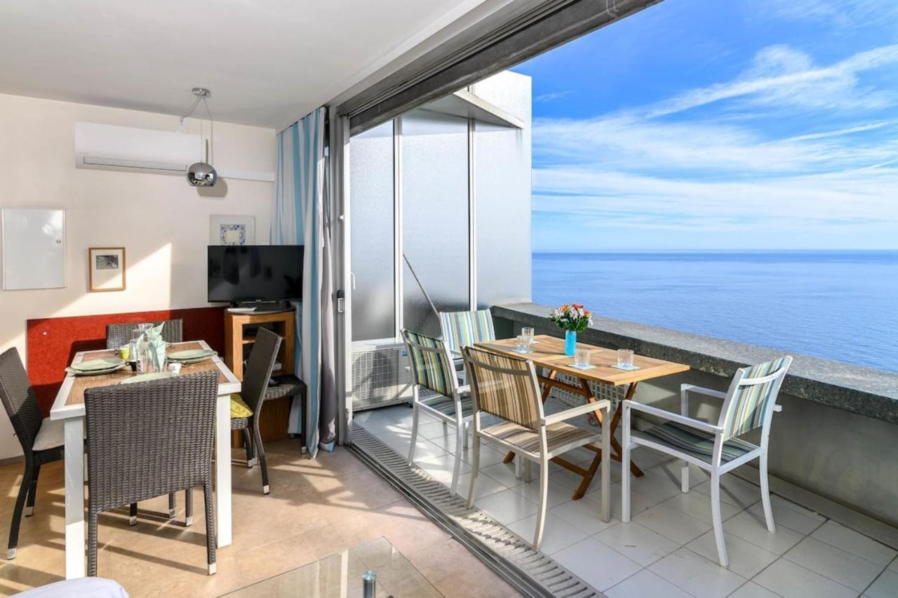 Air-Conditioned Apartment With Sea View Furnished Terrace & Parking Кап-д'Ай Екстер'єр фото